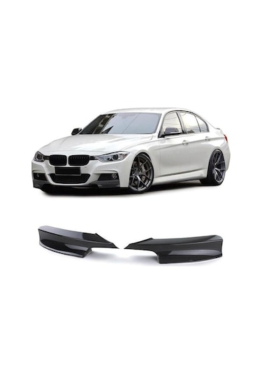 BMW F30 2012-2018 PLASTİK PARLAK SİYAH ÖN FLAP