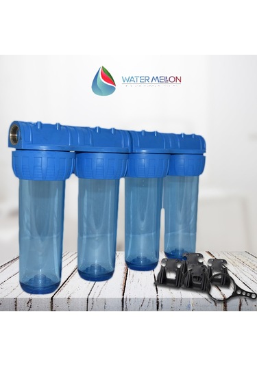 Daire Bina Sayaç Girişi 4 Aşama Su Arıtma Cihazı Kireç ,tortu , Koku Önleyici Yumuşatma Sistemi .