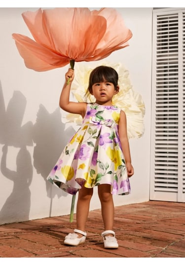 Mayoral Abel&lula 5019 Kız Çocuk Lila Elbise LİLA