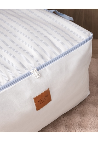 Madame Coco Nuage 2'li Baskılı Hurç - Beyaz/açık Mavi 8684427147696 Çok Renkli