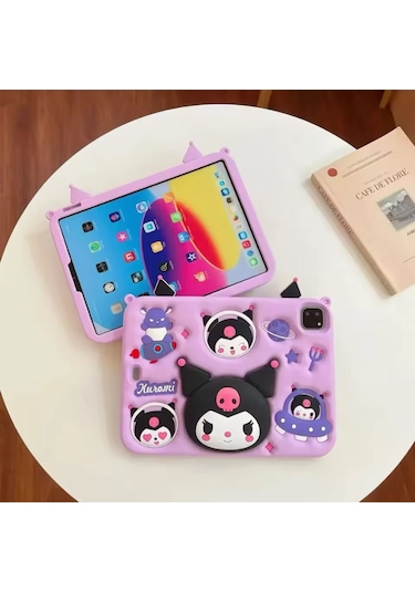 Samsung Galaxy Tab A9 Plus 11 İnç X210 X215 Uyumlu Kuromi Kılıf