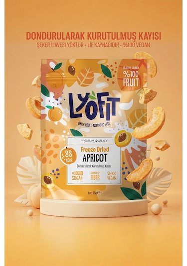 Freeze Dried Kayısı 25 G