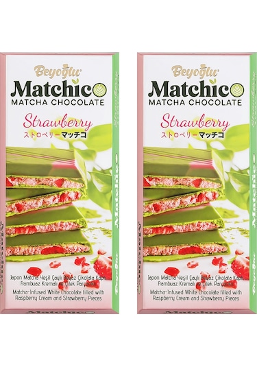 Beyoğlu Matchico Matcha Çikolata 95 Gr X 2 Adet