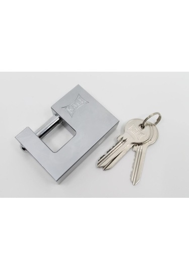 Kd001/50/180 Yatay Çelik Sürgülü Asma Kilit 80mm