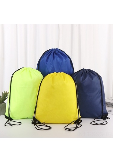 Ulzyvf Su Kalıcı Poliester Çekmeli Çanta - Dayanıklı, Pratik, Kişiselleştirilebilir Yeşil Renk Yeşil