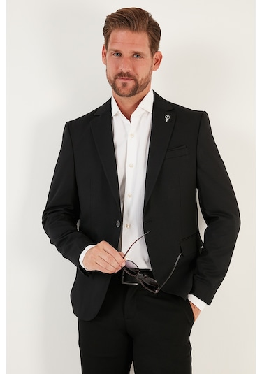 Buratti 535638816 Nipoye Erkek Ceket Siyah