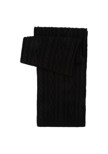 Pierre Cardin Erkek Siyah Kaşkol 50318295-001 Siyah