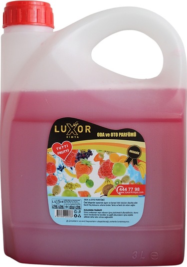 Luxor Kimya Ev Ve Oto Kokusu Tutti Frutti 3 Lt