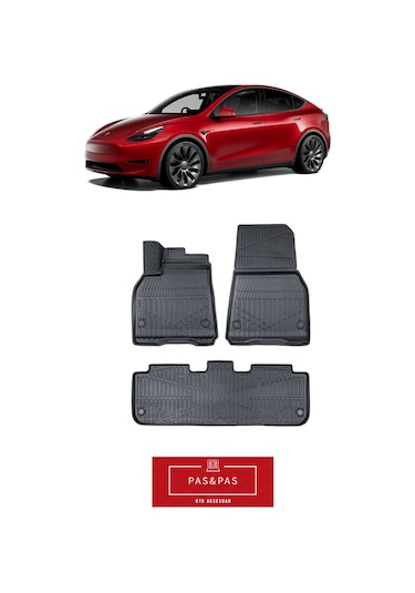 Tesla Model Y 2025 Model 5d Havuzlu Paspas Seti