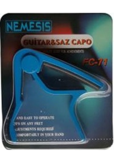 Nemesis Fc-75Bl Gitar Kapo Mavi