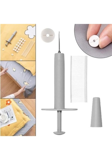 Yorgan Kılıfı Ve Çarşaf Tutucu Sabitleyici Düğme Kiti Pratik