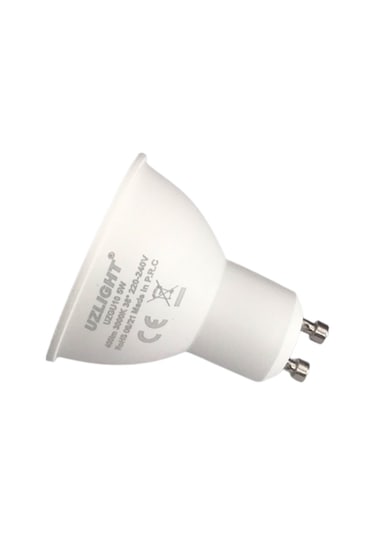 10 Adet 5W Led Ampul Gu10 Duy Sarı Işık 3000K Uzlıght