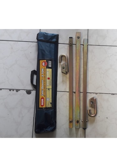 2 Araç. Otomobil Arası Çekme Demiri. Galvanizli Tow Bar 2 Ton