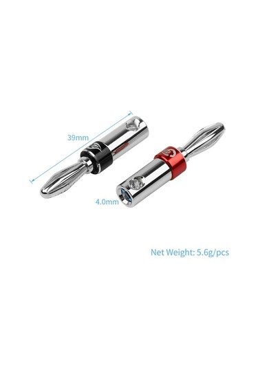 Adet Ses Muz Fişi Konnektörü Ses Jakı Muz Hoparlör Terminali