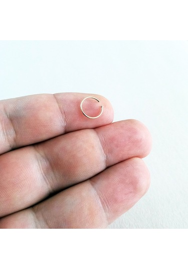 Altın Halka Piercing Hızma As42Hz Altınsepeti Sarı