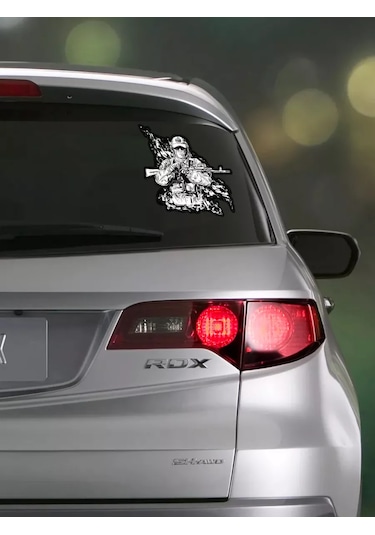 Uhty Print Asker Arabası Çıkartmaları 177298520