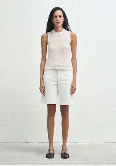 Mavi - Ekru Triko 1710781-70057 Ekru