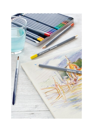 Faber-Castell Goldfaber Aquarell Kuru Boya 24'lü