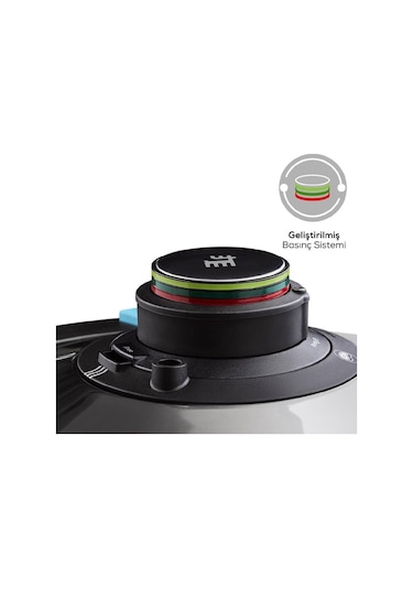 Karaca Quick and Safe İndüksiyon Tabanlı Düdüklü Tencere Seti 6+8 Lt