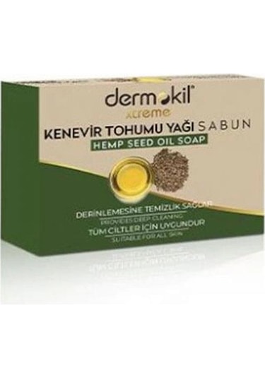 Dermokil Kenevir Tohumu Yağı Katı Sabun 100 gr