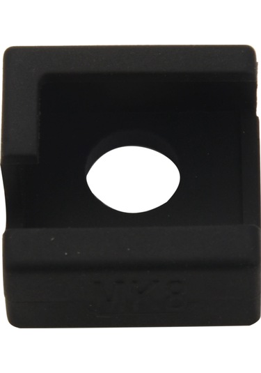 Leasetake 3d Yazıcı Isıtıcı Bloğu Silikon Kapak Mk7/mk8/mk9 Hotend Ender 3, Ender 3 Pro, Cr-10,10s,s4,s5 Anet A8 Ve Ekstruder Nozulu 0.4mm Baskı Kafası Mk8 Makerbot İçin