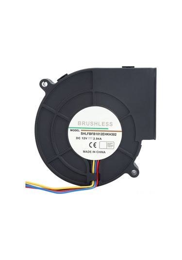 Xindoker 12v Dc 2.94a Hava Akımı 37.97 Cfm Turbin Blower Fan, Yüksek Güvenlikli, Uzun Ömürlü, İç/harici Sıcaklık Kontrolü Ve Ventilasyon İçin Diğer