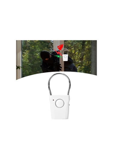 120db Dokunmalı Kapı Kolu Alarmı Titreşimli Huiliang