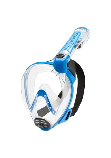 Cressi Duke Tam Yüz Maskesi Blue S/m Mavi