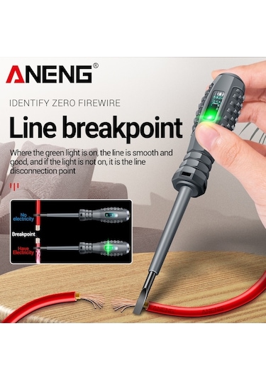 Didadodo Aneng B05 Elektrik Test Cihazı Kalem Çok Fonksiyonlu Ev Tornavida 2 Adet, Aneng B05 Kullanışlı Test Cihazı