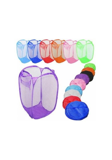 Katlanabilir File Çamaşır Sepeti Diğer