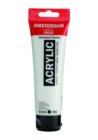 Talens Amsterdam Akrilik Boya 120ML N 105 Titanium White