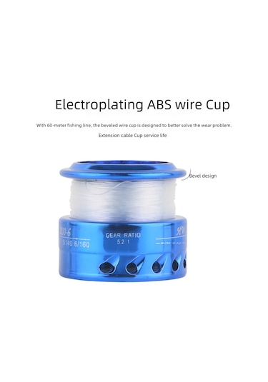 Mufunye Deukıo 200 Modeli Spinning Olta Makinesi - Mini Buz Balıkçılığı İçin电镀 Altın, Çelik İp Dahil, Toptan Satış