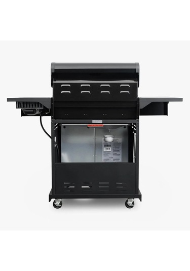 Kenmore Gazlı Barbekü 4 Ocaklı Siyah Siyah
