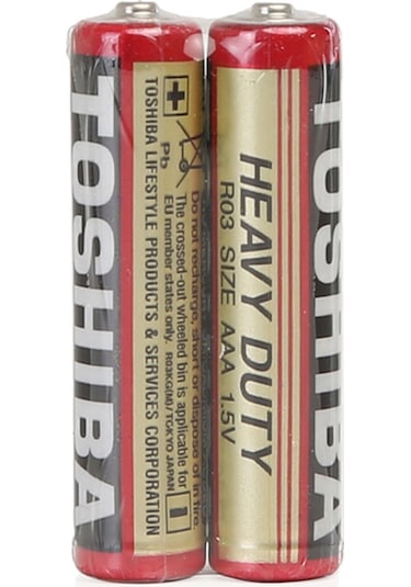 Toshiba R03KG AAA İnce Kalem Pil 2'li