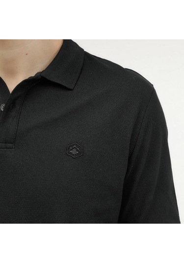 Lumberjack 5M MB CT953 POLO T SH 5FX Erkek  Siyah Tişört
