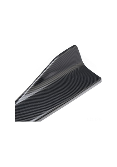 Ranyeek Universal Araba Arka Tampon Lipi, Abs Malzeme, Karbon Fiber Stili/siyah Seçenekli, 2 Adet Ve Vidalılar İçerir