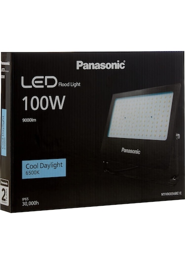 Panasonic Led Projektör, Beyaz Işik 100w 9000lm 6500k Diğer
