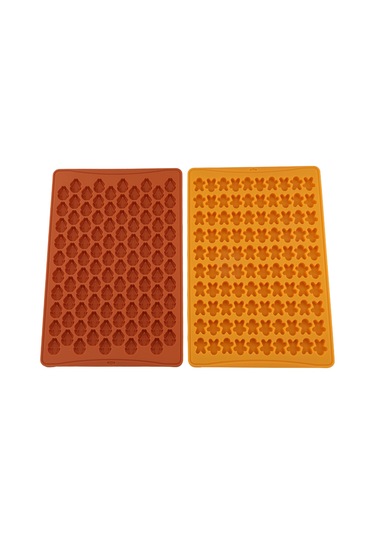 Gatherco Şükran Günü Noel Kurabiye Şeker Kalıbı 100 Delikli Kendin Yap Pişirme Kalıbı Kendin Yap Jöle Damla Kalıbı