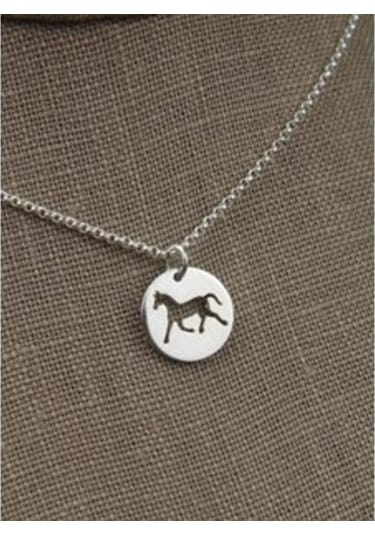 Gümüş At Kolye 487323010