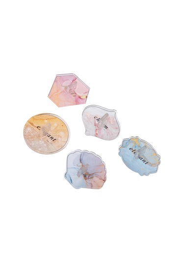 5 Adet Akrilik Sahte Tırnak Ucu Sergileme Standı Tırnak Sanatı Uygulama Parmak Tutucu Sergileme Aracı