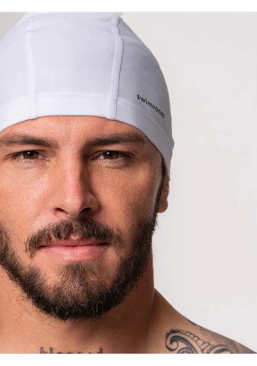 Swimroom Yüzme İçin Kumaş Bone "lycra 56-60" 241817396 Beyaz