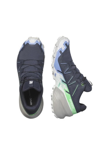 Salomon 474659 Speedcross 6 Gtx W Carbon/provence/white Kadın Outdoor Ayakkabı 001