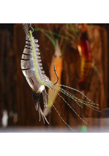 MSO Olta Balıkçılık Fosforlu Silikon Karides Yapay Yem