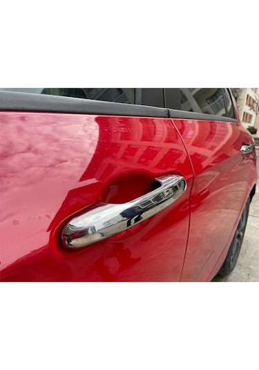 Egea Cross Uyumlu Krom Kapı Kolu Paslanmaz Çelik 8 Parça