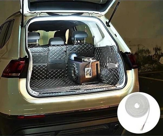 Trendooze Turcoshop11 Beyaz Led Neon Bagaj Dekoratif Aydınlatma Strip Sedan Suv 12v