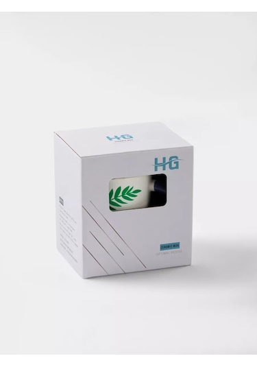 Skyphos Çay Ve Kahve İçin Hediye Bardak 350 Ml "herbariyum" Kapaklı 178936328 Yeşil