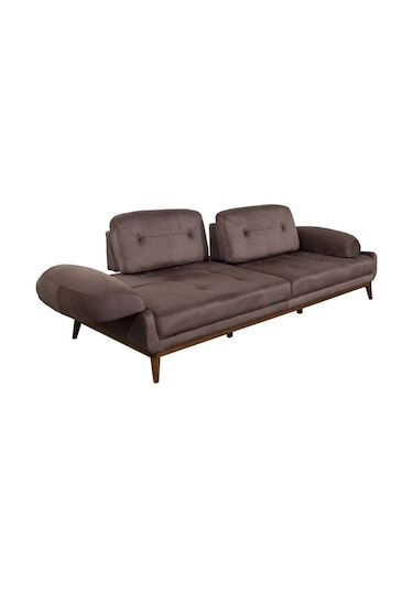 Nelson Üçlü Koltuk Babyface Kahve Kahve