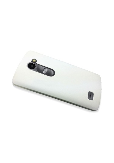 Lg Leon H324 Kılıf Seven-Days Sert Kılıf Kapak Kılıf Beyaz