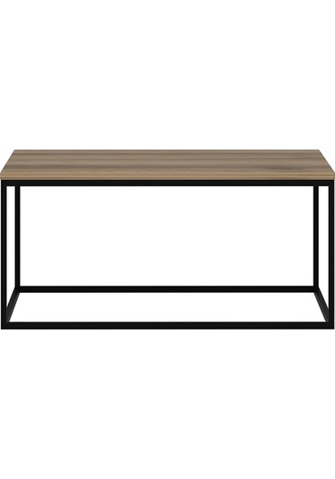 Loni Metal Ayaklı Orta Sehpa - Dore