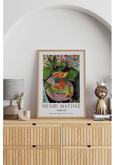 Dekorize Mdf 3 Mm Çerçeve Görünümlü Henri Matisse Tablo 30405 30 X 40